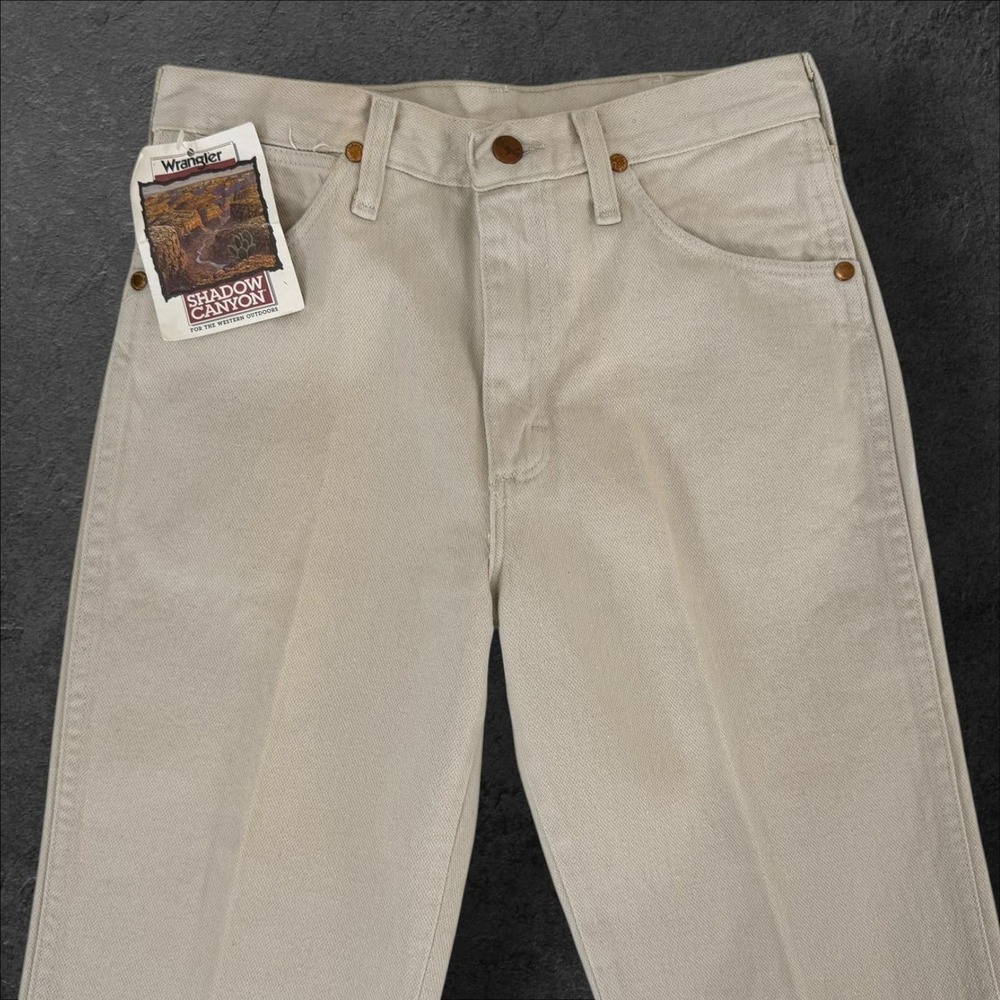 Vintage‎ Wrangler 936 Cowboy Cut Jeans USA Made Tan 13MWZ Slim NWT 90s